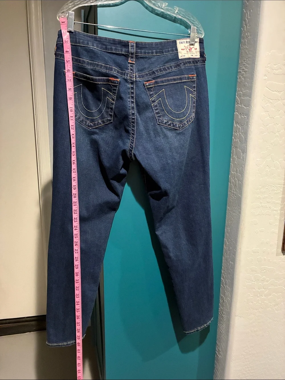 True Religion Jenny Curvy Dark Blue Women’s Jeans 34